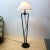 1990s Vintage Squiggle Iron Floor Lamp For Sale - Image 5 of 7