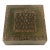 Vintage Olive Green Tramp Art Box For Sale
