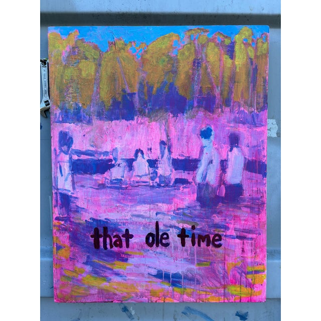 Original Painting That Ole Time Religion by Joseph Christy For Sale - Image 10 of 11