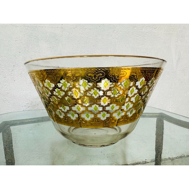 Large Vintage Culver Bowl For Sale In Charleston - Image 6 of 6