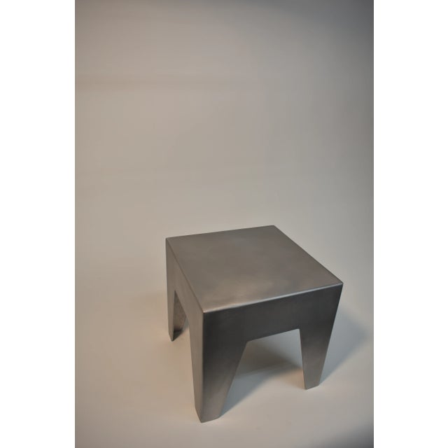 2020s Oblik Studio Aluminum Milking Stool For Sale - Image 5 of 6