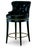 Traditional Century Furniture Forte Swivel Counter Stool, Sumatra Leather For Sale - Image 3 of 3