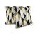 Modern Tova in Blackstone Geometric Velvet Pillow Cover For Sale - Image 3 of 8