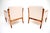 Early 20th Century Antique Swedish Satin Birch Armchairs, 1900, Set of 2 For Sale - Image 5 of 11