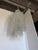 Metal Chandelier with Murano Glass Pendants from Salviati, 1970 For Sale - Image 7 of 11