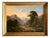 Loos, M., Romantic Landscape, 1874, Oil on Canvas, Framed For Sale