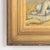 1940s France Pink Canvas Painting For Sale - Image 13 of 15