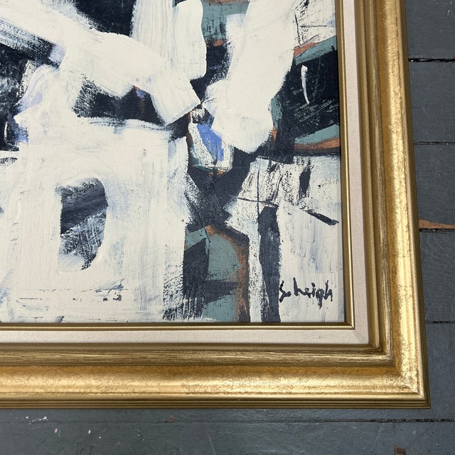 Abstract Contemporary Original Abstract Painting by Stephen Heigh “Concert” For Sale - Image 3 of 4