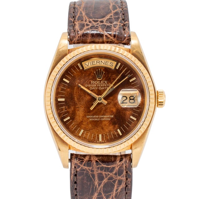 Brand: Rolex Gender: Men's Metal Type: 18K Yellow Gold Diameter: 36.00 mm Weight: 73.75 grams ROLEX Gent's 18K Yellow Gold...