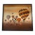 1980s Hot Air Balloon Painting Signed by Letterman For Sale