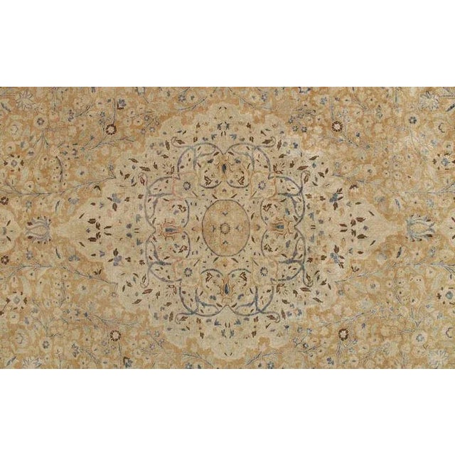Traditional Antique Persian Tabriz Carpet For Sale - Image 3 of 5