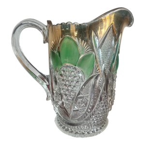 Early 20th Century Early American Pattern Glass Pitcher