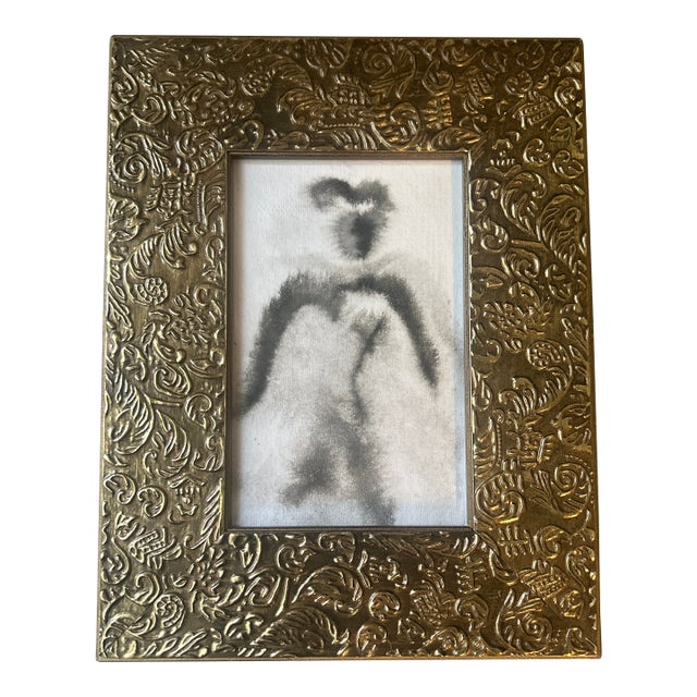 Contemporary Original Abstract Figure Watercolor Painting For Sale