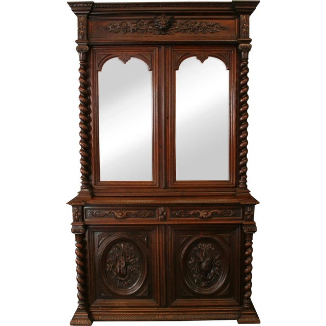 Shows normal wear to the finish and miscellaneous nicks, dings, and scratches due to age and use. The wood inside the...