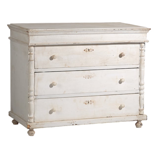 White Chest of Drawers For Sale