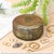 Dimensions: 13" W x 13" D x 6" H Add an extra flare to your meals when you use this vintage brass "Roti" or "Chappati" box...