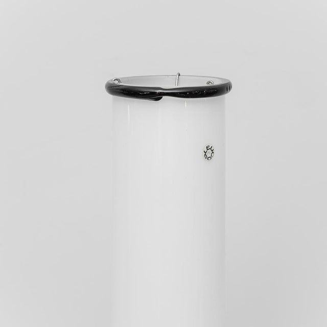 "Pila" floor lamp. Designed by Giusto Toso and produced by Leucos in the 1970s. Glass frame. Good condition. Signs of age,...