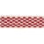 Sample - Schumacher Crawford Check Tape Medium in Cornwallis Red For Sale