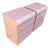 A Pair of Custom Made Postmodern Pink Waterfall Formica Nightstands. Circa 1980s For Sale