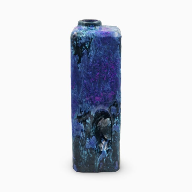Sculptural Ceramic Model 200 Chimney Vase from Marei Keramik, West Germany, 1970s For Sale - Image 6 of 17