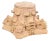 Spanish Hand-Carved Sandstone Pedestal Base For Sale