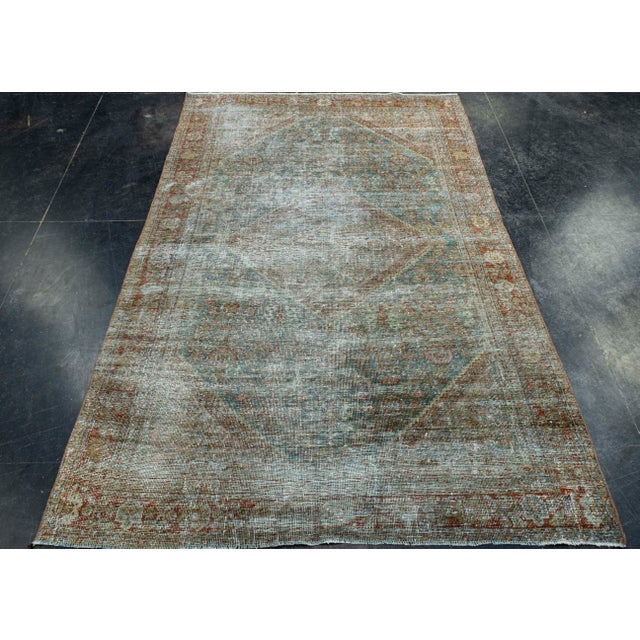 Turkish Vintage Rug 4'3" x 6'8" #17603 Explore a curated collection of hallway runners, wool rugs, and handmade...