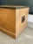 Mid-Century Modern Mid 20th Century Wood and Brass Trunk For Sale - Image 3 of 10