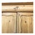 Victorian Antique Mid 1800s Biedermeier Style Bleached Pine Maid's Cupboard Sideboard Wardrobe For Sale - Image 3 of 6