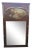 French Trumeau Mirror Hand Painted 72"x41" For Sale