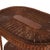 Antique Heywood & Wakefield Arts & Crafts Wicker & Oak Table Signed C1920 For Sale - Image 6 of 16