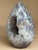Amethyst Museam Grade Egg-Shaped Amethyst and Quartz Geode Sculpture From Uruguay For Sale - Image 8 of 8