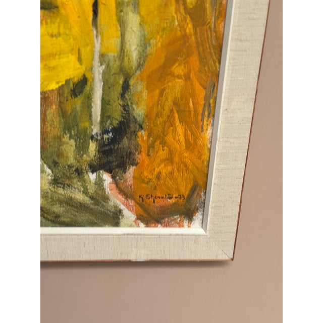 KJ Steinlöf, Trees, 1973, Oil on Canvas, Framed For Sale - Image 12 of 18