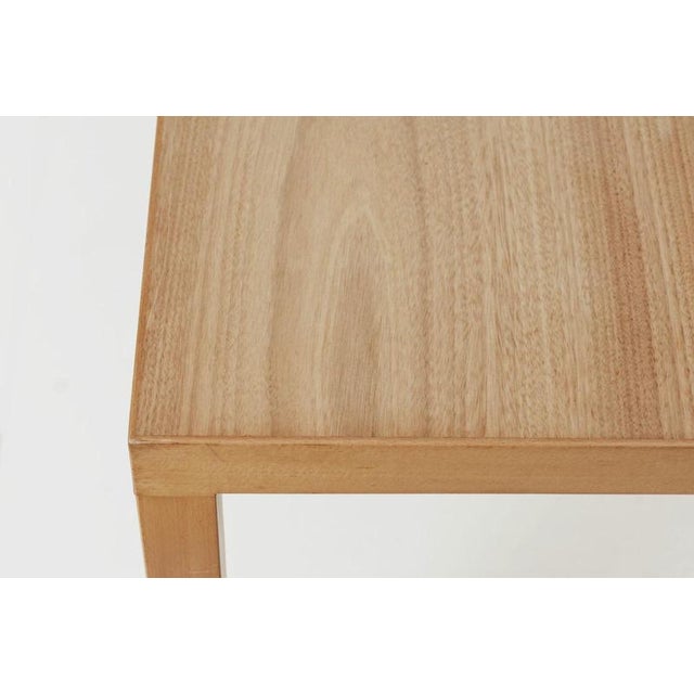 Dining Table in Beech and Walnut, Switzerland, 1950s For Sale - Image 6 of 9