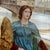 Early 20th Century “Dante and Beatrice” Color Print After Henry Holiday in Carved Wood Frame For Sale - Image 4 of 12
