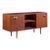 Jens Risom Mid Century Walnut and Brass Credenza For Sale