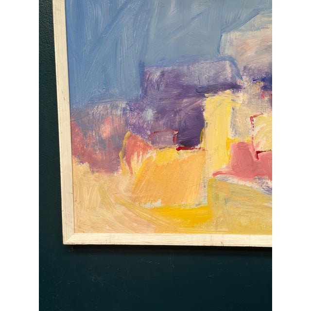 Aulikki Bondeson, Abstract Composition, 1994, Oil on Panel, Framed For Sale - Image 12 of 18