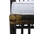 Coastal Set of 11 Brown Rattan Arm Dining Chairs For Sale - Image 3 of 7
