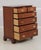 Henkel Harris Henkel Harris Cherry 2 Over 4 Drawer High Chest For Sale - Image 4 of 15
