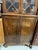 Wood Antique Mahogany Bookcase on Cupboard, 1890s For Sale - Image 7 of 11