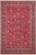 Retro Persian Kashan Red/Blue Wool Rug - 8'7'' X 12'7'' For Sale - Image 9 of 10