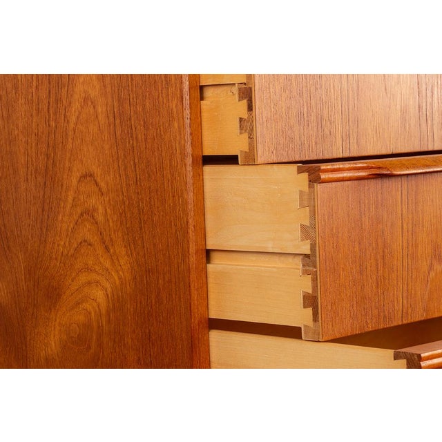 Danish Four-Drawer Teak Chest of Drawers by Henning Jørgensen for Fredericia Furniture, 1960 For Sale - Image 11 of 18