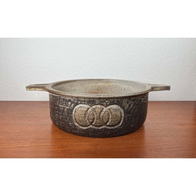 Large Mid-Century Modern Danish Studio Pottery Bowl from Sejer Keramik, 1960s For Sale - Image 16 of 18
