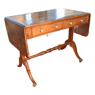 Antique George III Sofa Table or Library Table For Sale