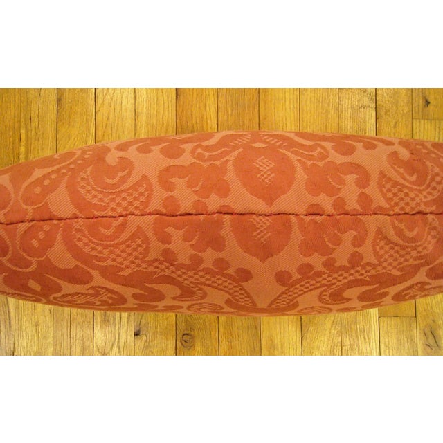 Vintage Decorative Double-Sided French Floral Textile Pillow For Sale - Image 4 of 4