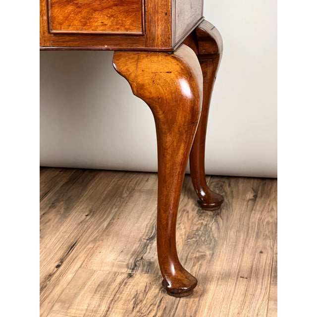 Antique George III Queen Anne Mahogany Lowboy C. Late 18th Century For Sale - Image 10 of 11