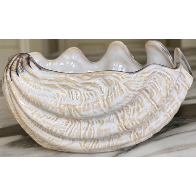 Gray Pottery Barn Under the Sea Clam Chowder Bowl For Sale - Image 8 of 16