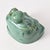Italian Green Glazed Buddha Figurine by Gio Ponti for Richard Ginori, 1930s For Sale - Image 9 of 12