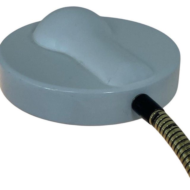 Space Age Postmodern Adjustable Gooseneck Desk Lamp with Bulb-Shaped Shade from Mayja Lighting For Sale - Image 5 of 8