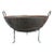 Vintage Iron Kadai Fire Bowl / Planter For Sale