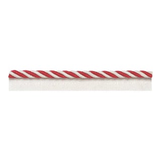 Schumacher Capri Lipcord in Coral For Sale